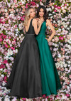 Clarisse 8194 Sleeveless V-neck Fitted Full Length Ballgown