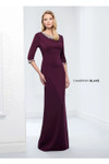 Cameron Blake by Mon Cheri 116659 Novelty Crepe Long Dress