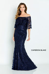 Cameron Blake by Mon Cheri CB135 Embroidered Tulle Dress