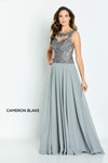 Cameron Blake by Mon Cheri CB138 Embroidered Tulle Net Dress