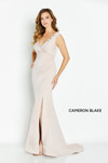 Cameron Blake by Mon Cheri CB143 Heavy Stretch Crepe Dress