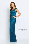 Cameron Blake by Mon Cheri CB107 Venise Lace V-Neck Dress