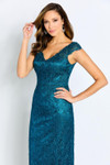 Cameron Blake by Mon Cheri CB107 Venise Lace V-Neck Dress