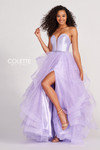 Colette by Daphne CL2006 Mikado Glitter Tulle Prom Dress