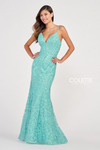 Colette by Daphne CL2010 Novelty Stretch Lace Prom Dress