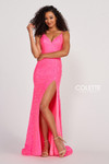 Colette by Daphne CL2012 Novelty Stretch Sequin Dress
