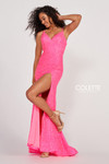 Colette by Daphne CL2012 Novelty Stretch Sequin Dress