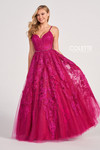 Colette by Daphne CL2026 Tulle Lace Long Prom Dress