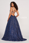 Colette by Daphne CL2030 Novelty Glitter Long Prom Dress