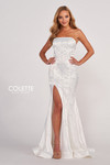 Colette by Daphne CL2045 Heavy Stretch Satin Prom Dress