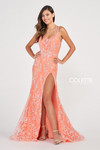 Colette by Daphne CL2050 Tulle Beading Long Prom Dress