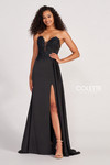 Colette by Daphne CL2053 Stretch Crepe Lace Prom Dress