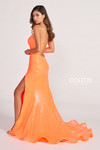 Colette by Daphne CL2060 Stretch Sequin Long Prom Dress