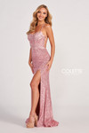 Colette by Daphne CL2073 Embroidered Appliques Dress