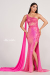 Ellie Wilde by Mon Cheri EW34020 Sequin Fabric Chiffon Dress