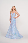 Ellie Wilde by Mon Cheri EW34016 Sequin Jersey Long Dress