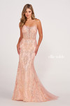 Ellie Wilde by Mon Cheri EW34023 Glitter Tulle Jersey Dress