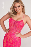 Ellie Wilde by Mon Cheri EW34023 Glitter Tulle Jersey Dress