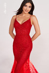 Ellie Wilde by Mon Cheri EW34030 Embroidered Lace Long Dress