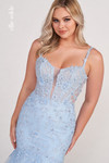Ellie Wilde by Mon Cheri EW34085 Embroidered Lace Long Dress