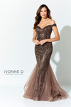Ivonne D by Mon Cheri ID926 Tulle Allover Beading Long Dress