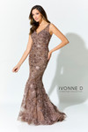 Ivonne D by Mon Cheri ID916 Tulle Net Embroidery Long Dress