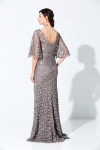 Ivonne D by Mon Cheri 220D29 V-neck Guipure Lace Long Dress