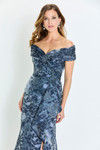 Montage by Mon Cheri M524 Novelty Organza Off Shoulder Dress