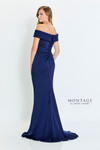Montage by Mon Cheri M535 Stretch Crepe Sleeveless Dress