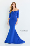 Montage by Mon Cheri M540 Stretch Crepe Sweetheart Neck Gown