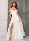 Dave and Johnny 10821 Off Shoulder Sweetheart Neck Gown
