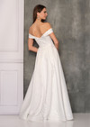 Dave and Johnny 10821 Off Shoulder Sweetheart Neck Gown