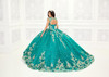 Princesa by Ariana Vara PR30088 Cracked Ice Glitter Gown