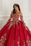 Princesa by Ariana Vara PR22146 Embroidered Lace Ball Gown