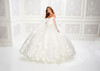 Princesa by Ariana Vara PR22021NL Glitter Tulle Beaded Gown