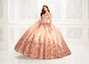 Princesa by Ariana Vara PR22026 Glitter Tulle Long Ball Gown