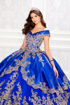 Princesa by Ariana Vara PR22029 Brushed Satin Beading Gown