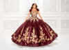 Princesa by Ariana Vara PR22030 Novelty Sequin Long Gown