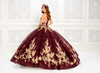 Princesa by Ariana Vara PR22030 Novelty Sequin Long Gown