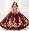 Princesa by Ariana Vara PR22030 Novelty Sequin Long Gown