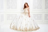 Princesa by Ariana Vara PR22032 Novelty Glitter Tulle Gown