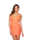 Alyce Paris 84000 Hand Beaded Sleeveless V-Neck Short Dress