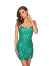 Alyce Paris 84002 Hand Beaded Sleeveless Short Prom Dress