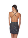 Alyce Paris 84009 Hand Beaded Sleeveless V-Neck Short Dress