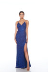 Alyce Paris 88002 Hand Beaded Deep V-Neck Sleeveless Dress