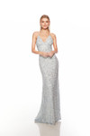 Alyce Paris 88003 Hand Beaded Deep V-Neck Sleeveless Dress