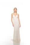 Alyce Paris 88006 Hand Beaded Deep V-Neck Sleeveless Dress