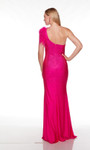 Alyce Paris 61375 Powder Jersey One Shoulder Long Prom Dress