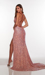 Alyce Paris 61387 Sequin Plunging Neck Sleeveless Prom Dress