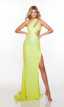 Alyce Paris 61393 Sequins One Shoulder Sleeveless Prom Dress